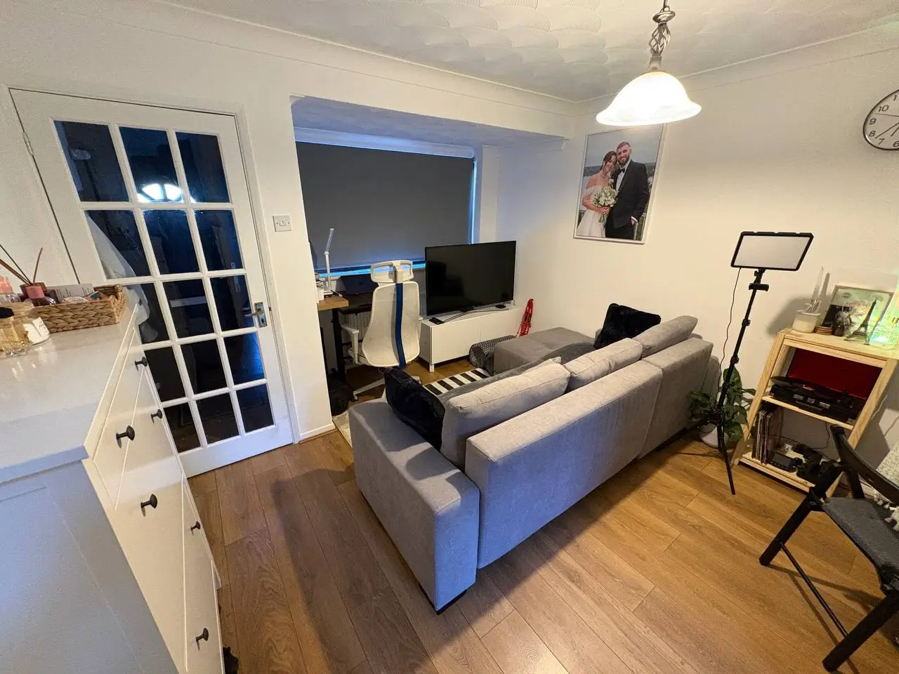 Dad's place finally tidy!